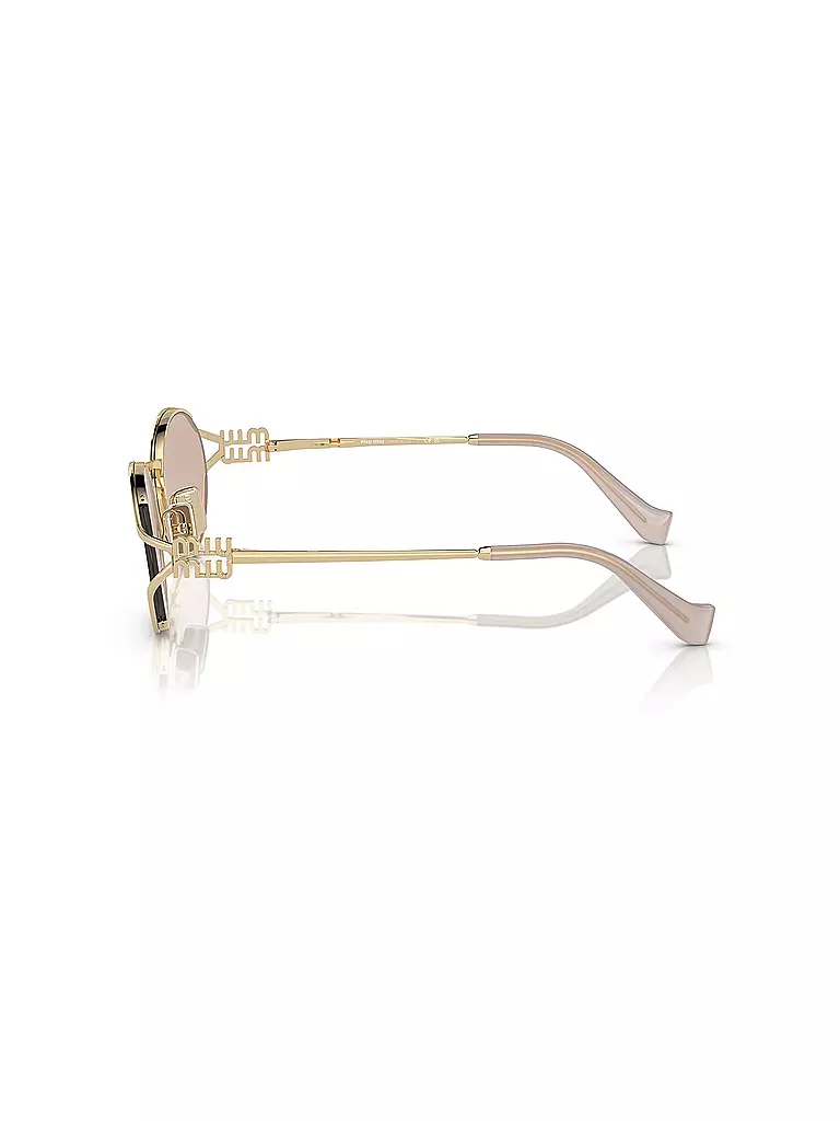 MIU MIU | Occhiali da sole 0MU52YS/54
Marca: MIU MIU
Colore: oro
Categorie: Moda, Donna

Materiale: Metallo
Dettagli: Logo | Oro