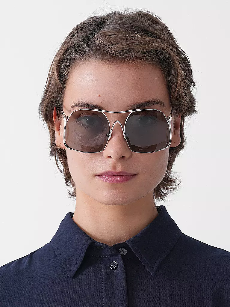 MIU MIU | Occhiali da sole 0MUA55S/57 | Argento