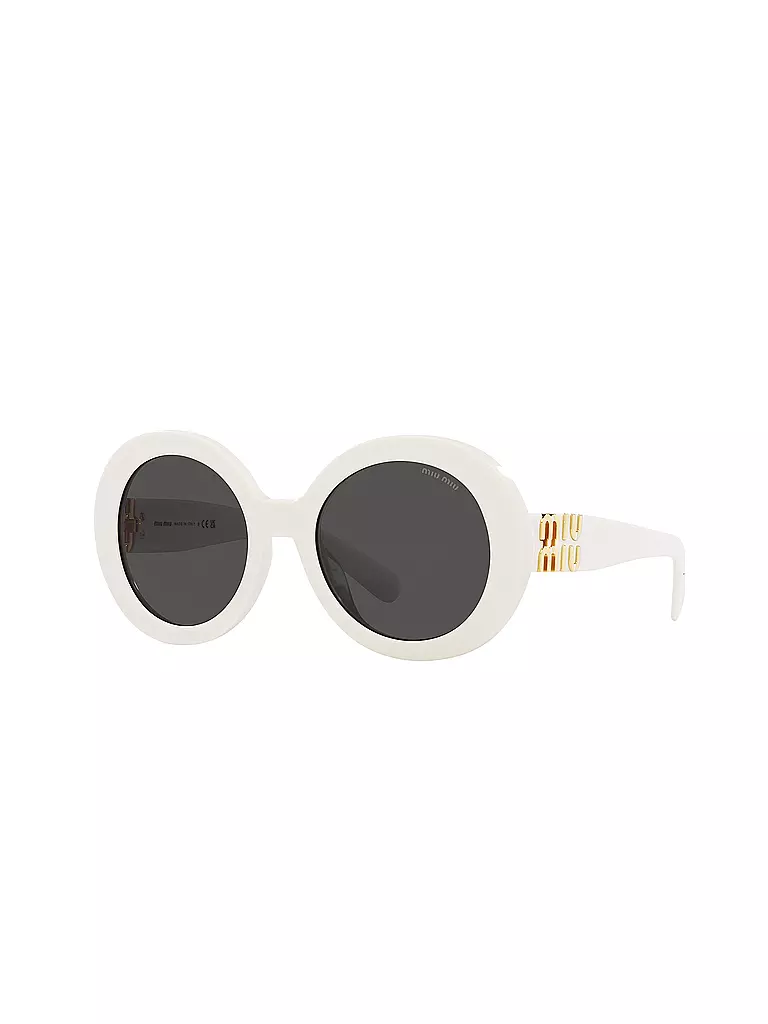 MIU MIU | Sonnenbrille 0MU11YS/55 | Bianco