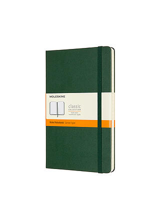 MOLESKINE | Taccuino Large a righe con copertina rigida verde mirto
