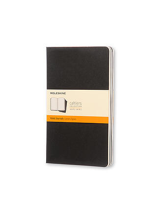 MOLESKINE | Quaderno CAHIER set da 3 a righe Large Nero