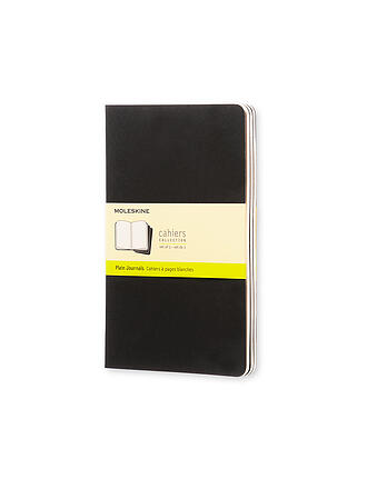 MOLESKINE | Set di 3 quaderni CAHIER, pagine bianche, grandi, neri