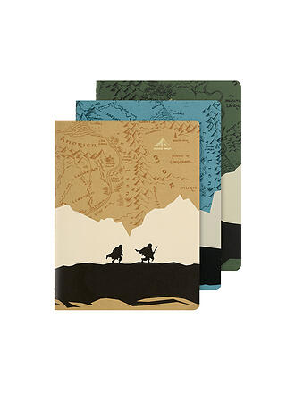 MOLESKINE | Set di 3 quaderni IL SIGNORE DEGLI ANELLI