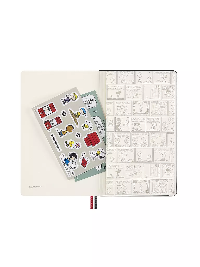 MOLESKINE | Peanuts Snoopy Admirer Notizbuch | Nero