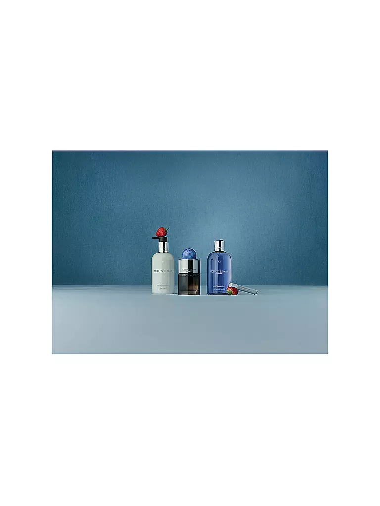 MOLTON BROWN | Bluebell & Wild Strawberry Bagnoschiuma 300ml | Trasparente