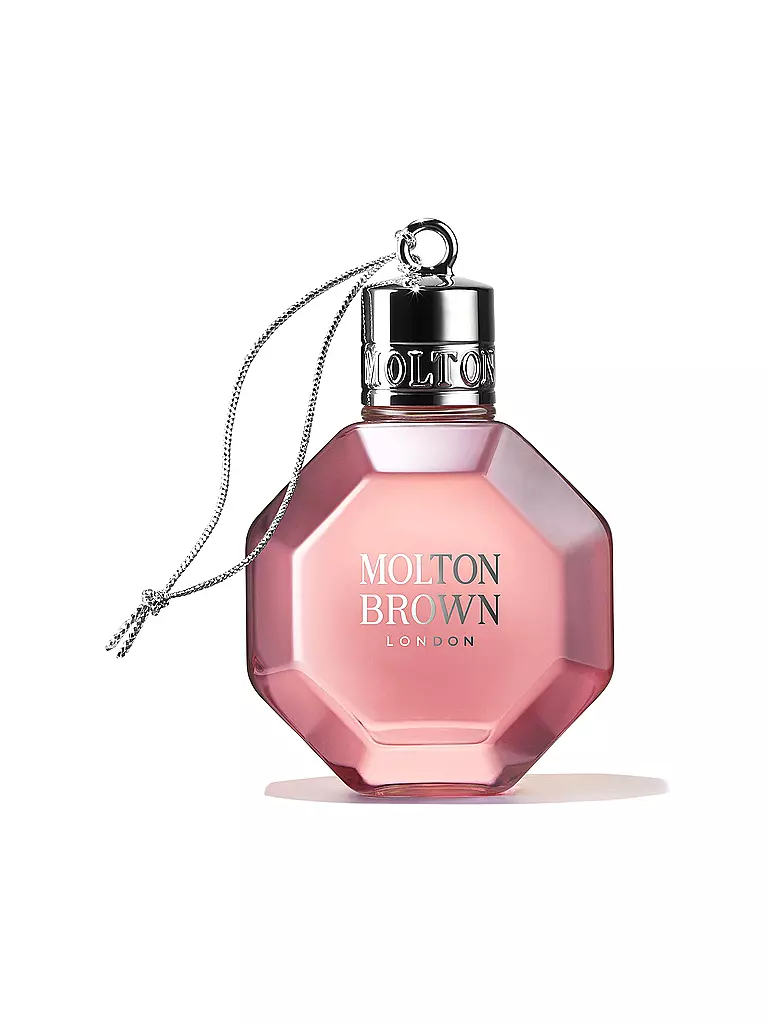 MOLTON BROWN | Delicious Rhubarb & Rose Festive Bauble 75ml | Senza colore