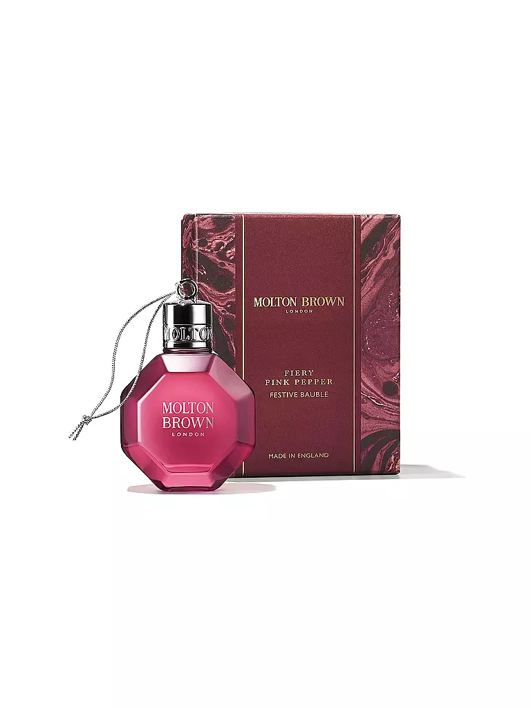 MOLTON BROWN | Fiery Pink Pepper Festive Bauble 75ml | Senza colore