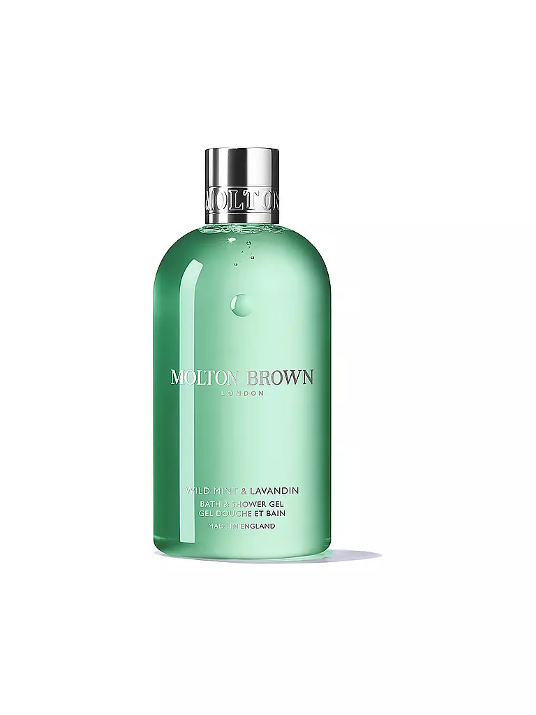 MOLTON BROWN | Gel bagno e doccia Menta selvatica e Lavandino 300 ml | Senza colore