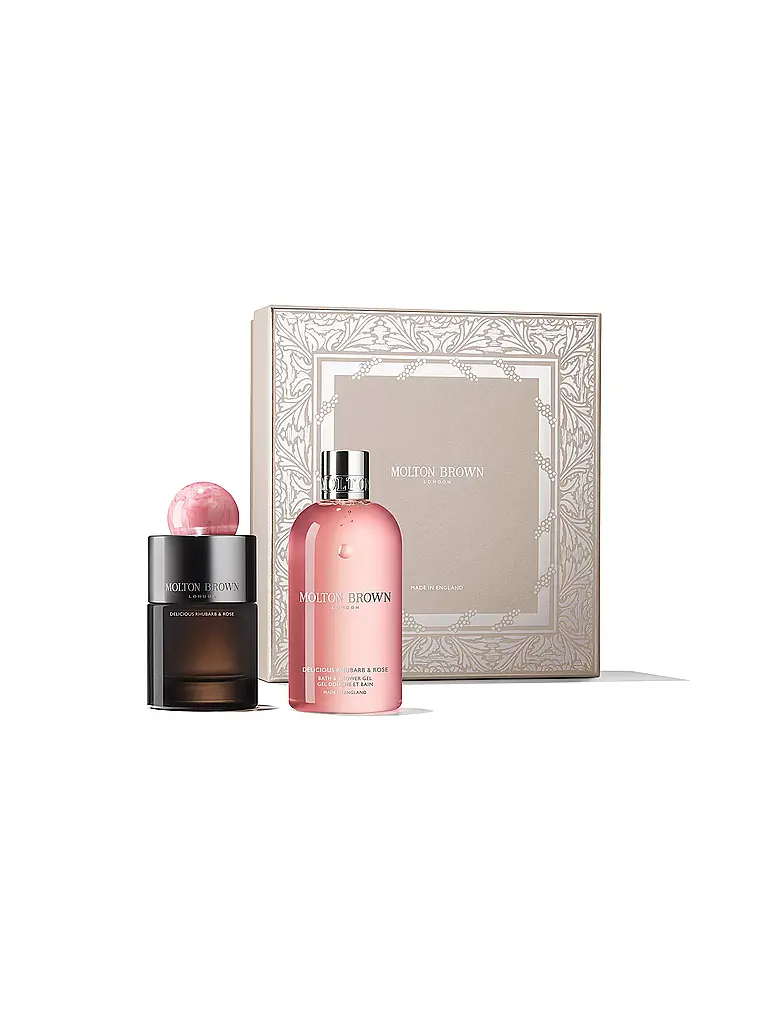 MOLTON BROWN | Set Regalo - Set Regalo Duo Eau de Parfum Delicious Rhubarb & Rose 300ml / 100ml | Senza colore