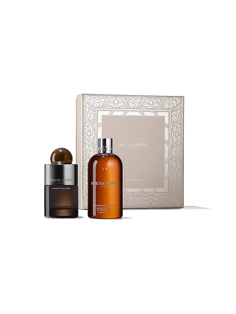 MOLTON BROWN | Set regalo - Set regalo duo Eau de Parfum Re-charge Black Pepper 300 ml / 100 ml | Senza colore