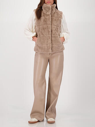 MONARI | Gilet in pelliccia sintetica