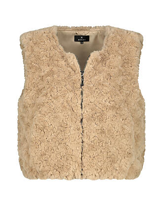 MONARI | Gilet in simil pelliccia