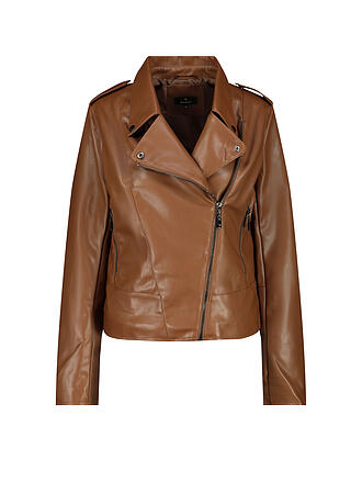 MONARI | Giacca effetto pelle