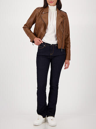 MONARI | Giacca effetto pelle