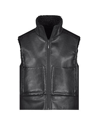 MONARI | Gilet reversibile effetto pelliccia