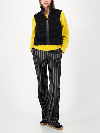 MONARI | Gilet reversibile effetto pelliccia