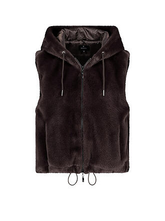 MONARI | Gilet in finta pelliccia