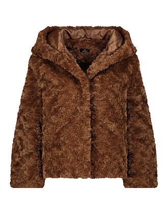 MONARI | Giacca effetto pelliccia