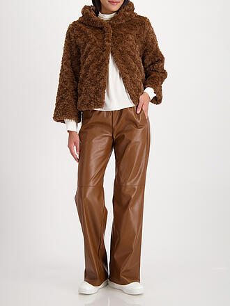 MONARI | Giacca effetto pelliccia