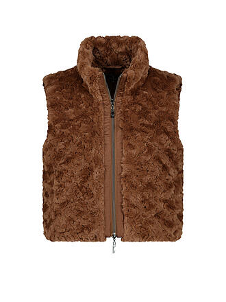 MONARI | Gilet in finta pelliccia