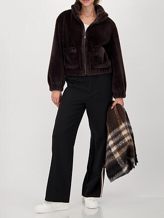 MONARI | Giacca effetto pelliccia