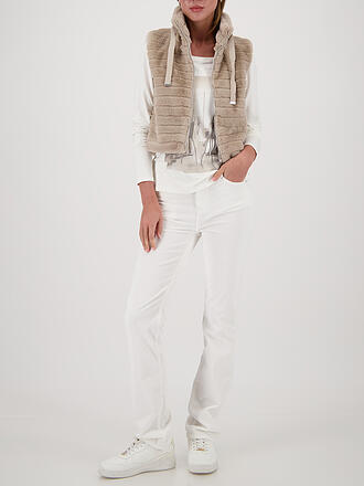 MONARI | Gilet in pelliccia sintetica