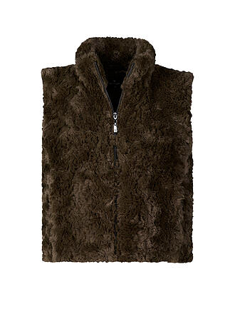 MONARI | Gilet in Felloptik