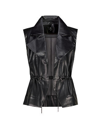 MONARI | Gilet in similpelle