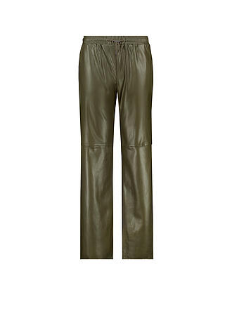 MONARI | Pantaloni Marlene effetto pelle