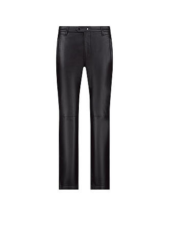 MONARI | Pantalone elegante effetto pelle