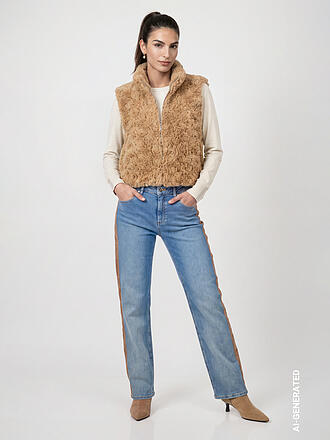 MONARI | Gilet in Pelliccia Sintetica