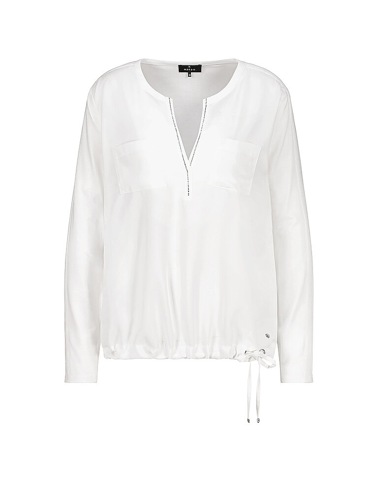 Monari Blusa-camicia crema 44