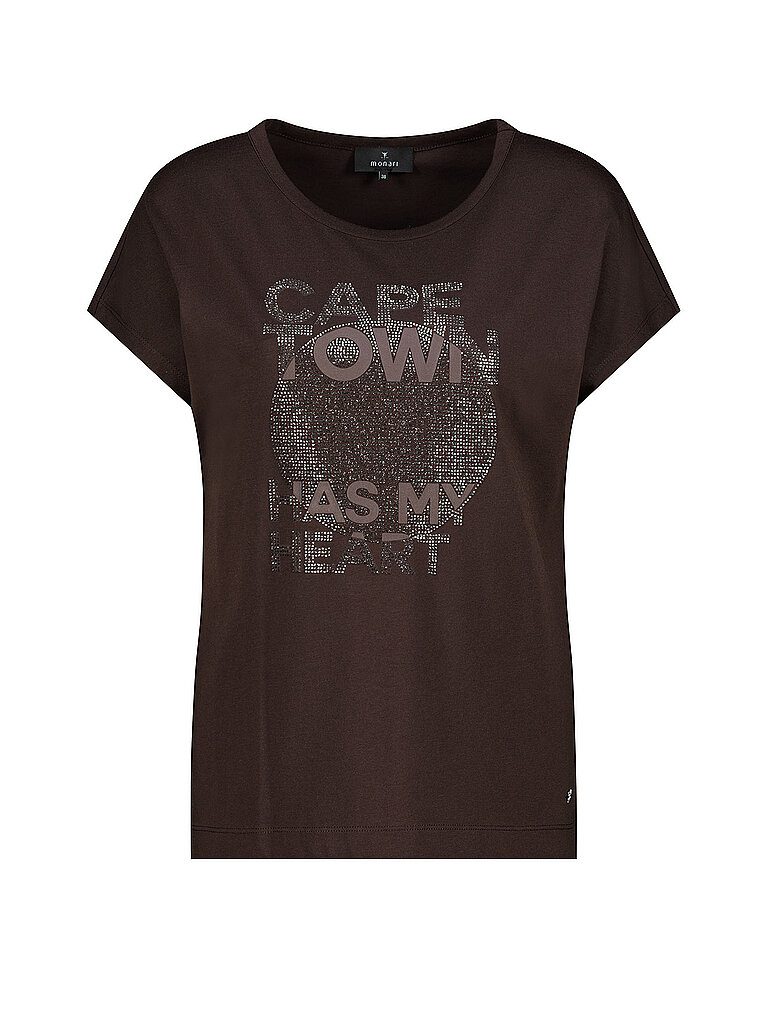 Monari T-Shirt marrone 42