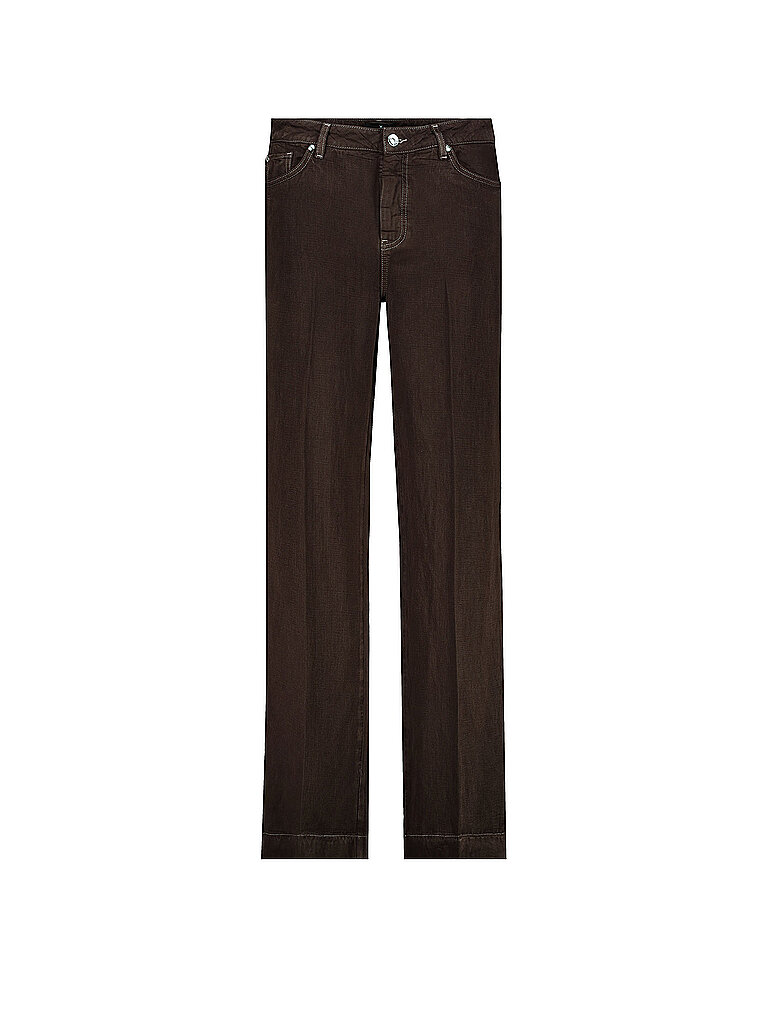Jeans Straight Fit marrone 36