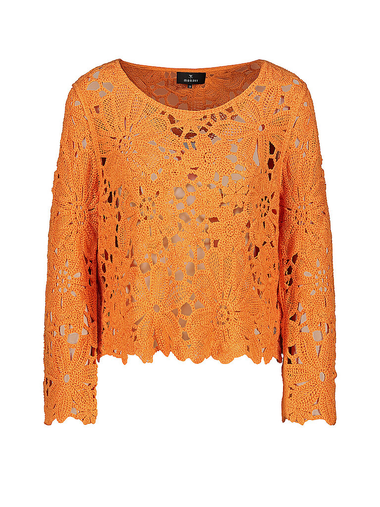 Monari Pullover arancione 34