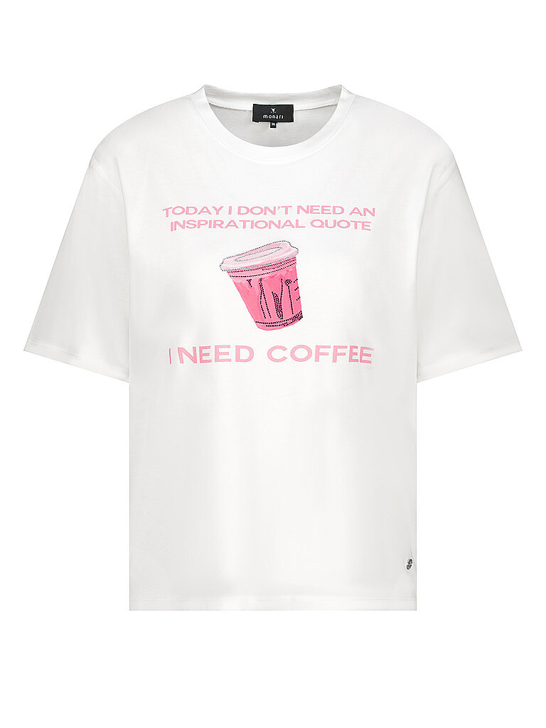 Monari T-Shirt bianco 46