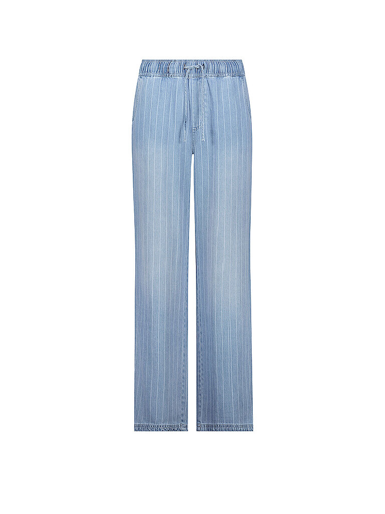 Jeans a gamba larga azzurro 36