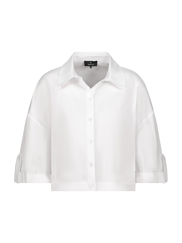 Monari Camicia a tunica bianco 34