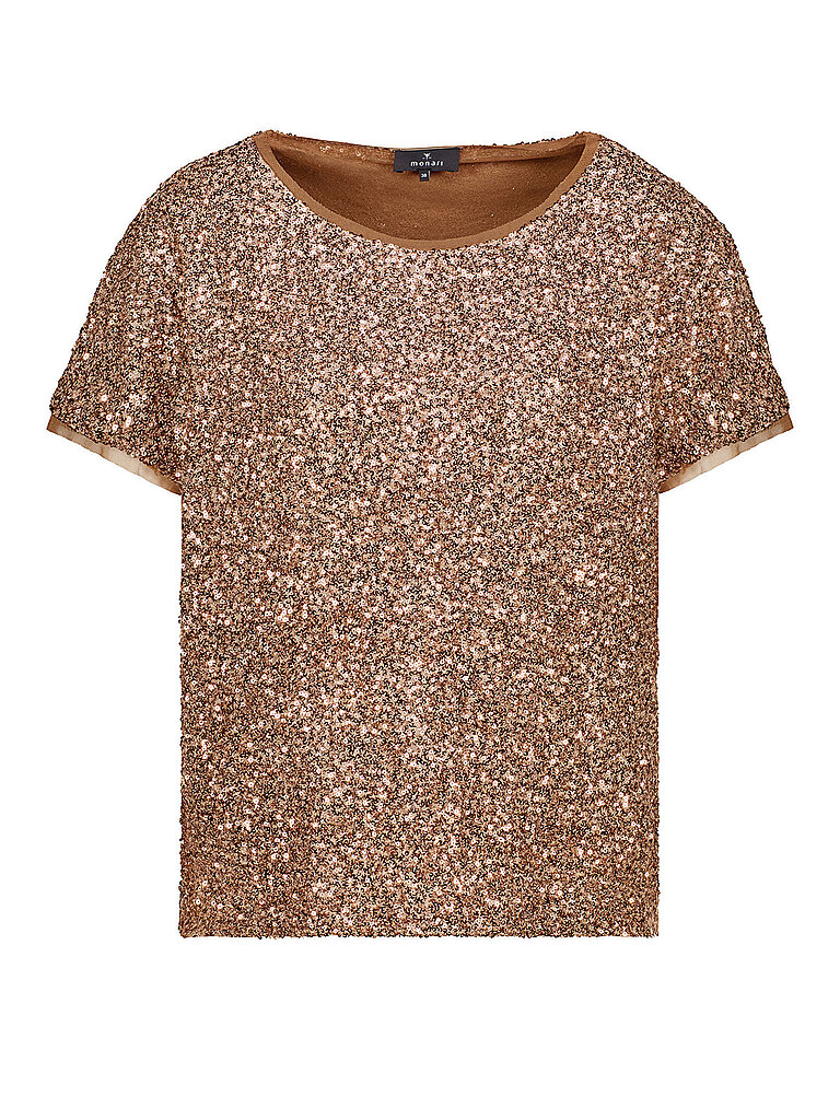 Monari T-shirt cammello 38