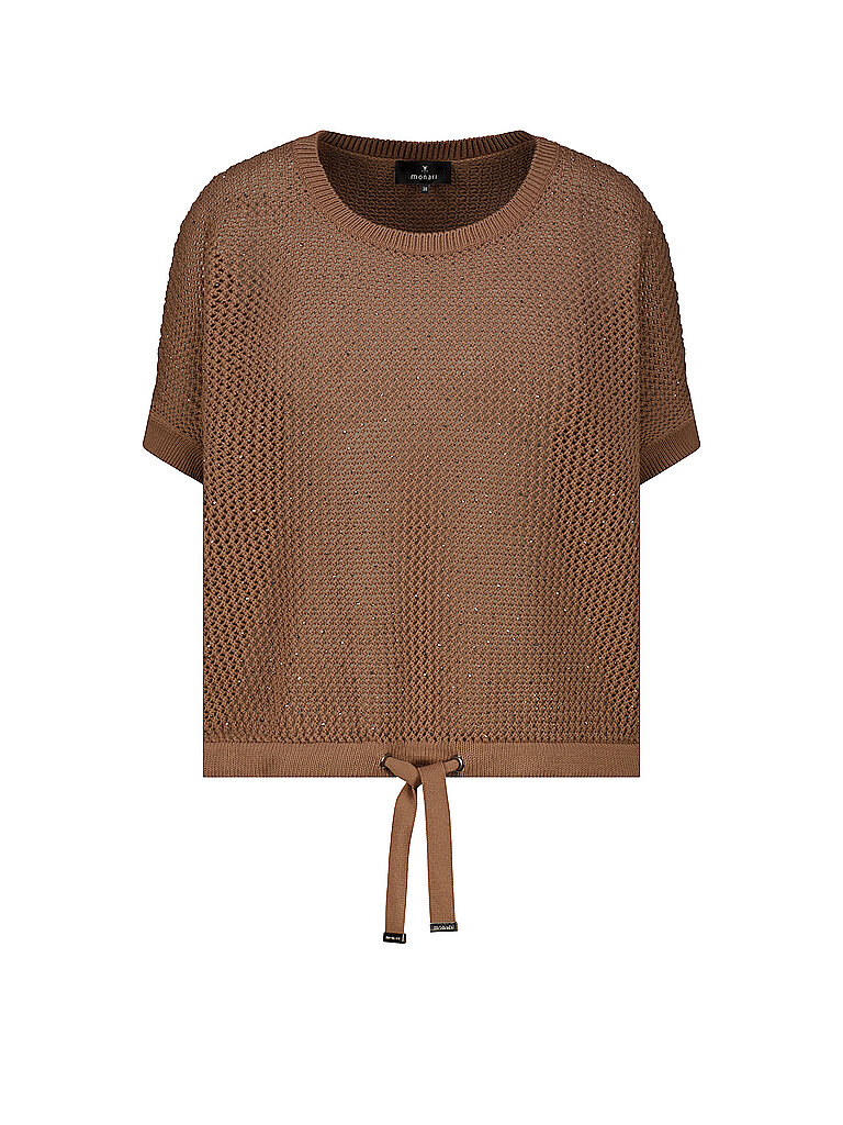 Monari Pullover cammello 44