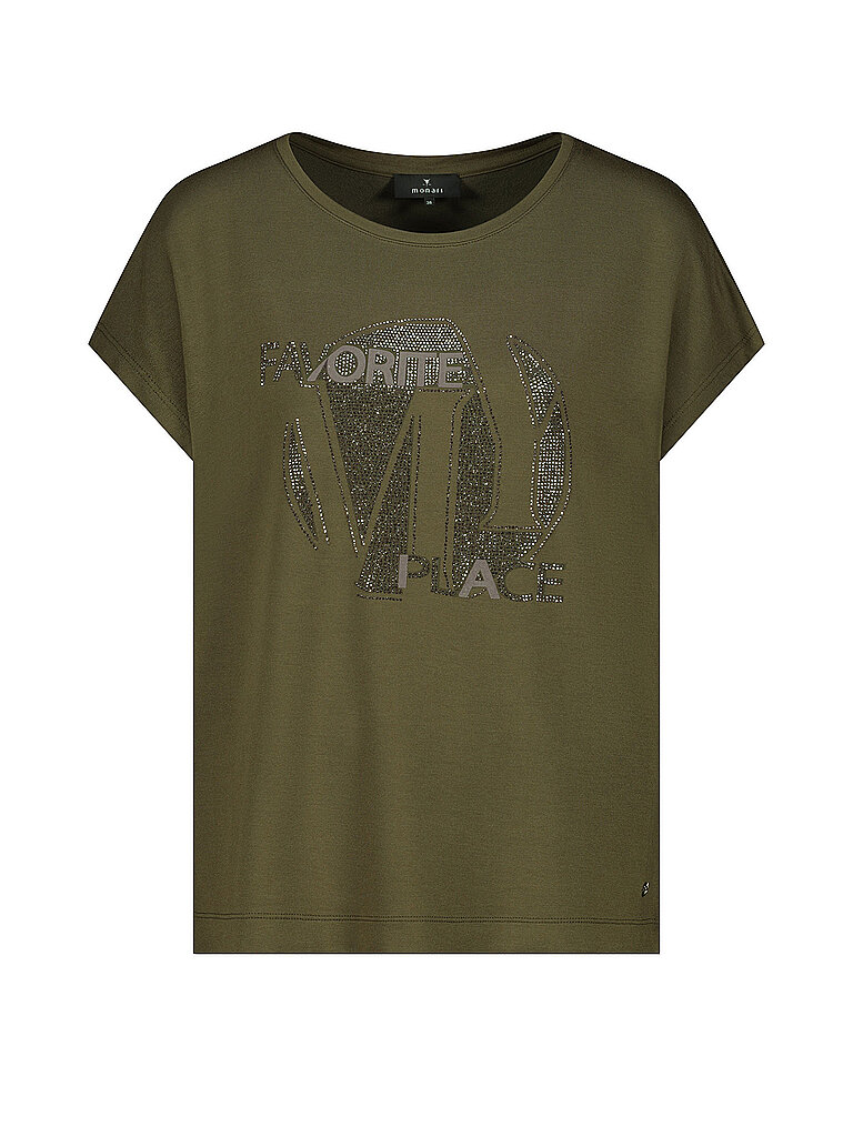 Monari T-shirt oliva 36