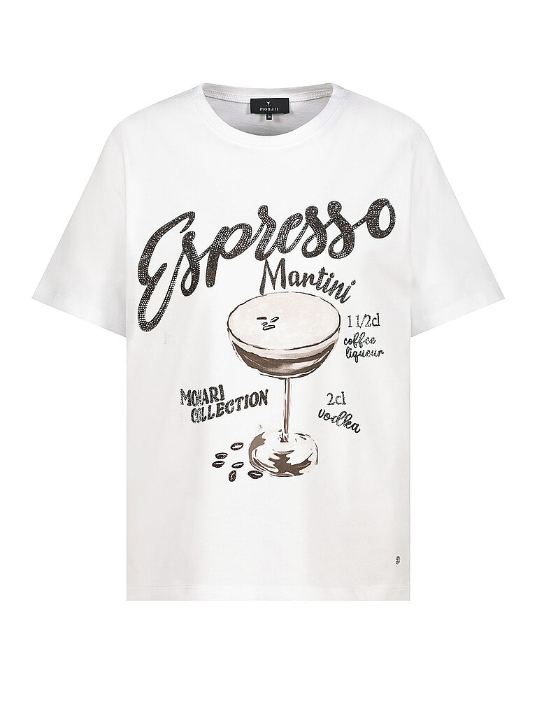 Monari T-Shirt crema 34