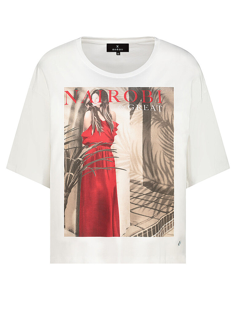 Monari T-Shirt crema 44