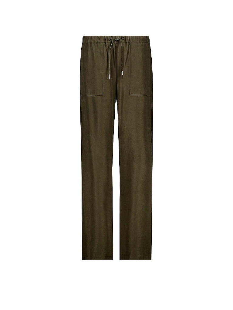 Pantalone Jogging Fit oliva 34