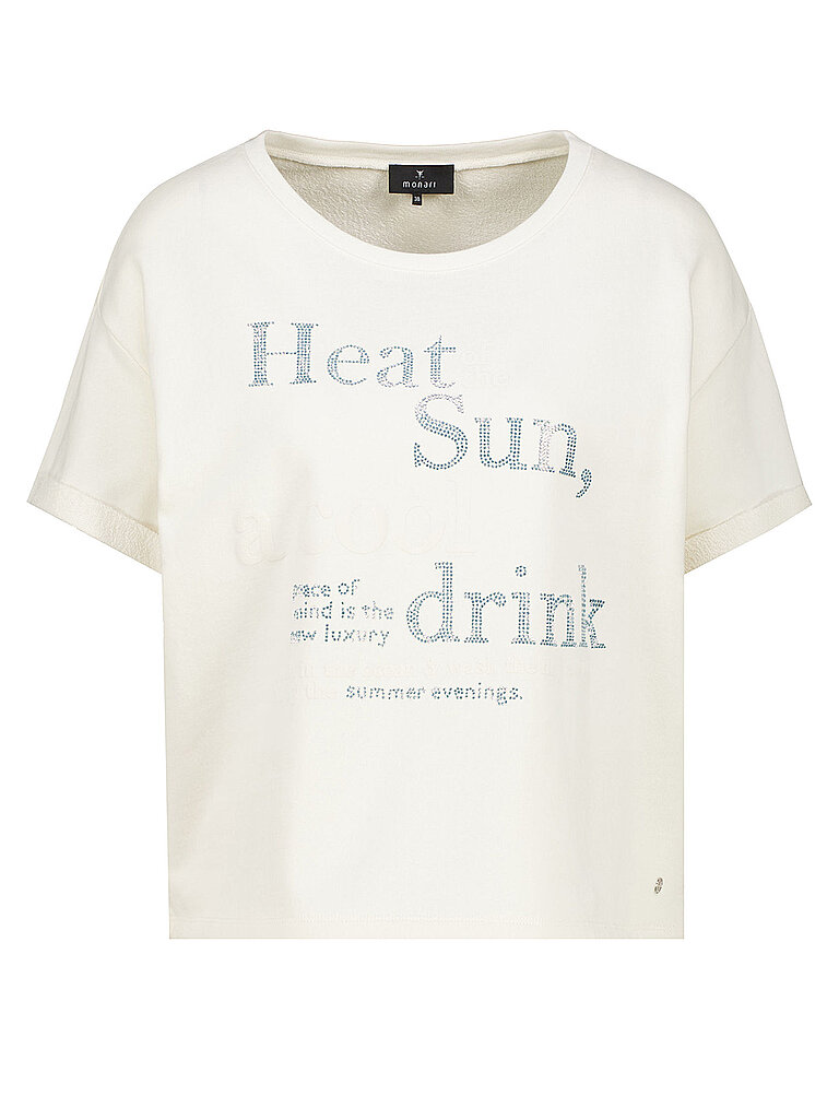 Monari T-Shirt crema 40