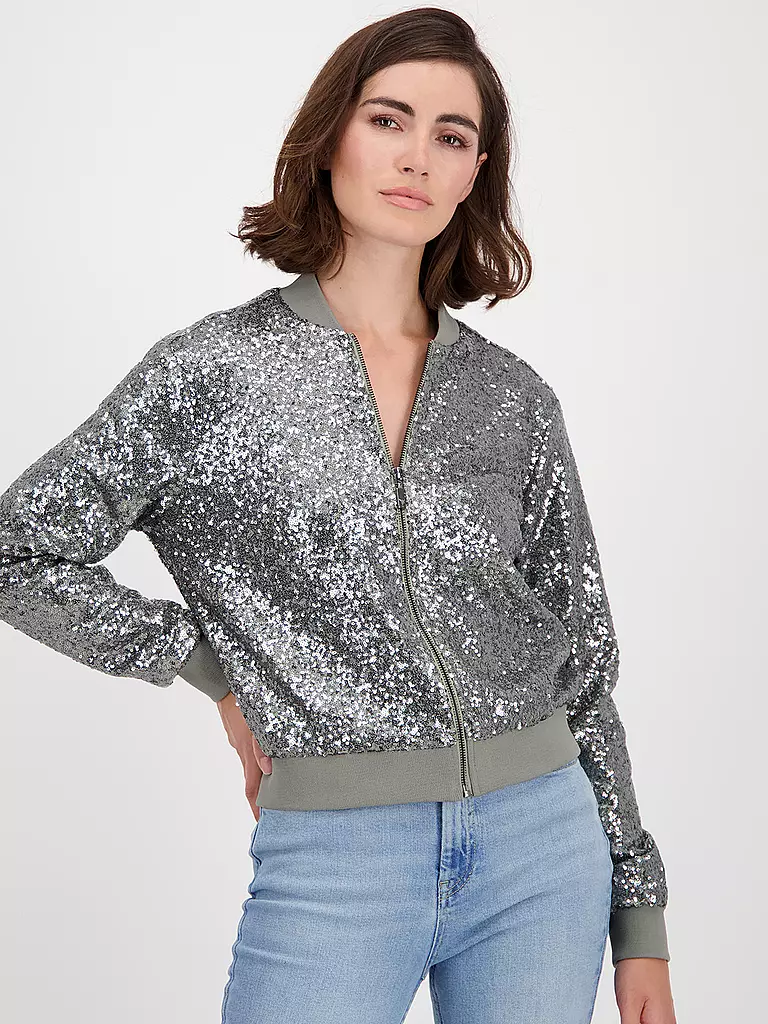 MONARI | Blouson | Argento