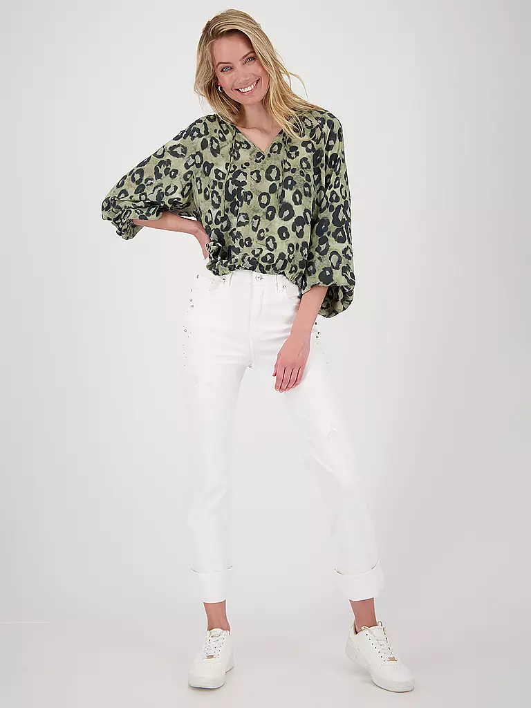 MONARI | Blusa | Verde scuro