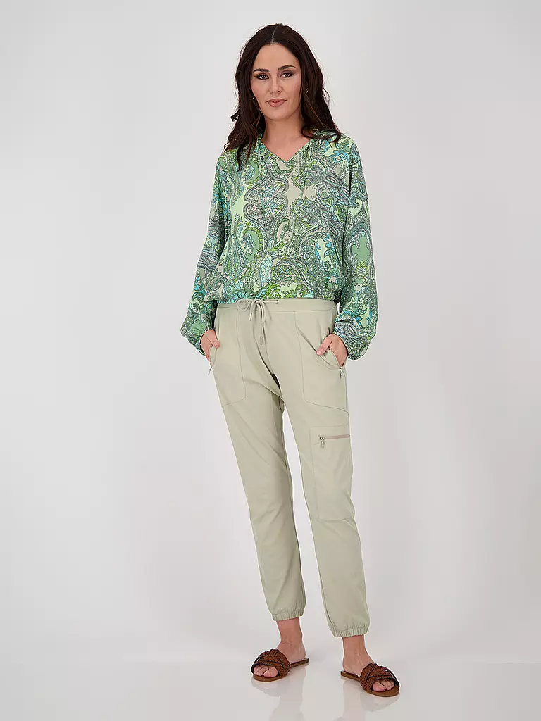 MONARI | Blusa | Verde scuro