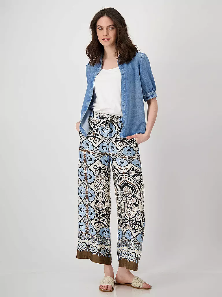 MONARI | Blusa-camicia BUENOS AIRES | Blu