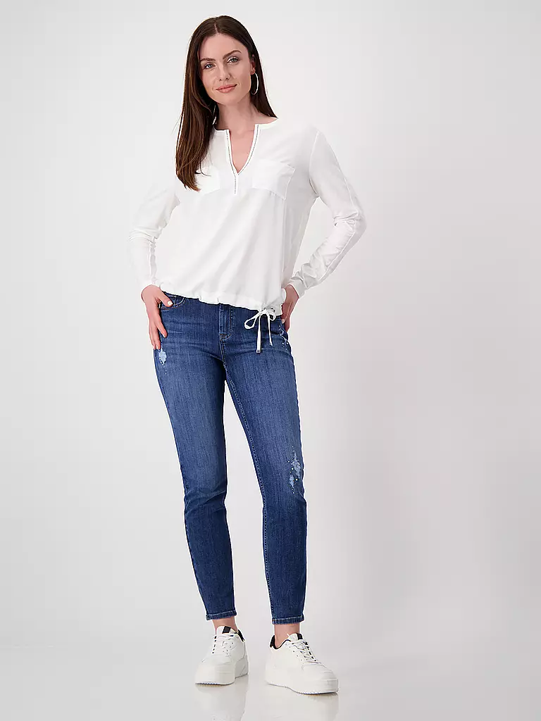 MONARI | Blusa-camicia | Crema